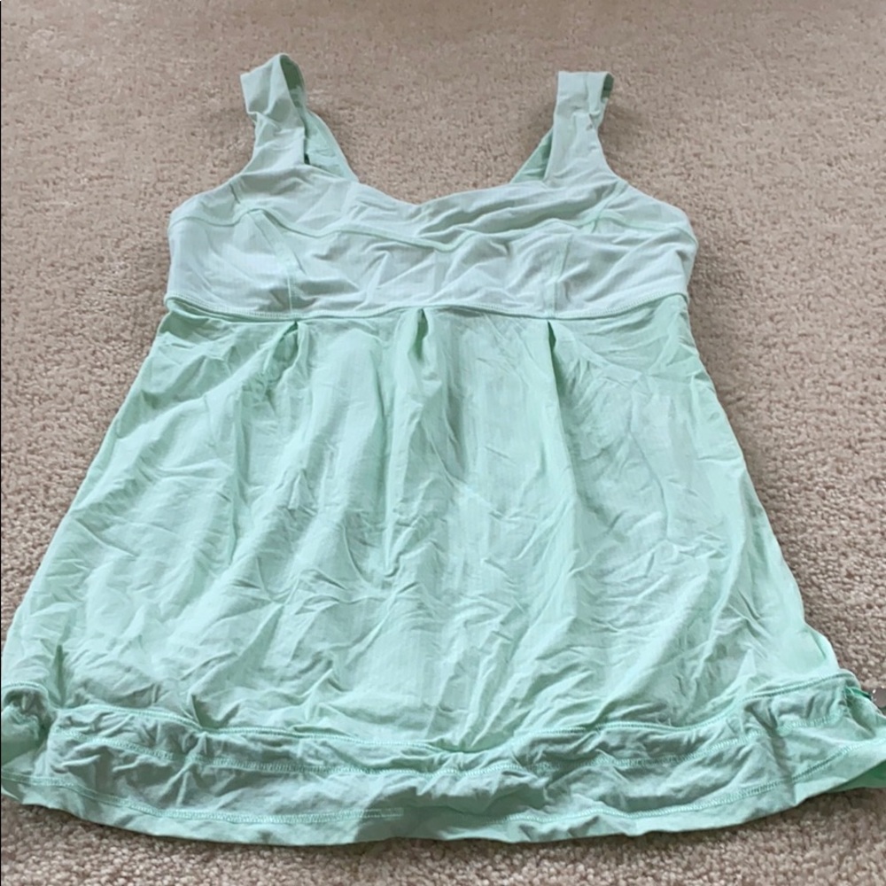 Lululemon Aqua Tank Top